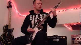 Video thumbnail for CHIMAIRA 'secrets of the dead' cover - Rob Arnold LTD RA-600 guitar by Ash Thompson