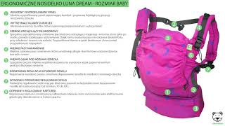 Nosidło ergonomiczne Luna Dream (Luna Dream Baby Carrier)