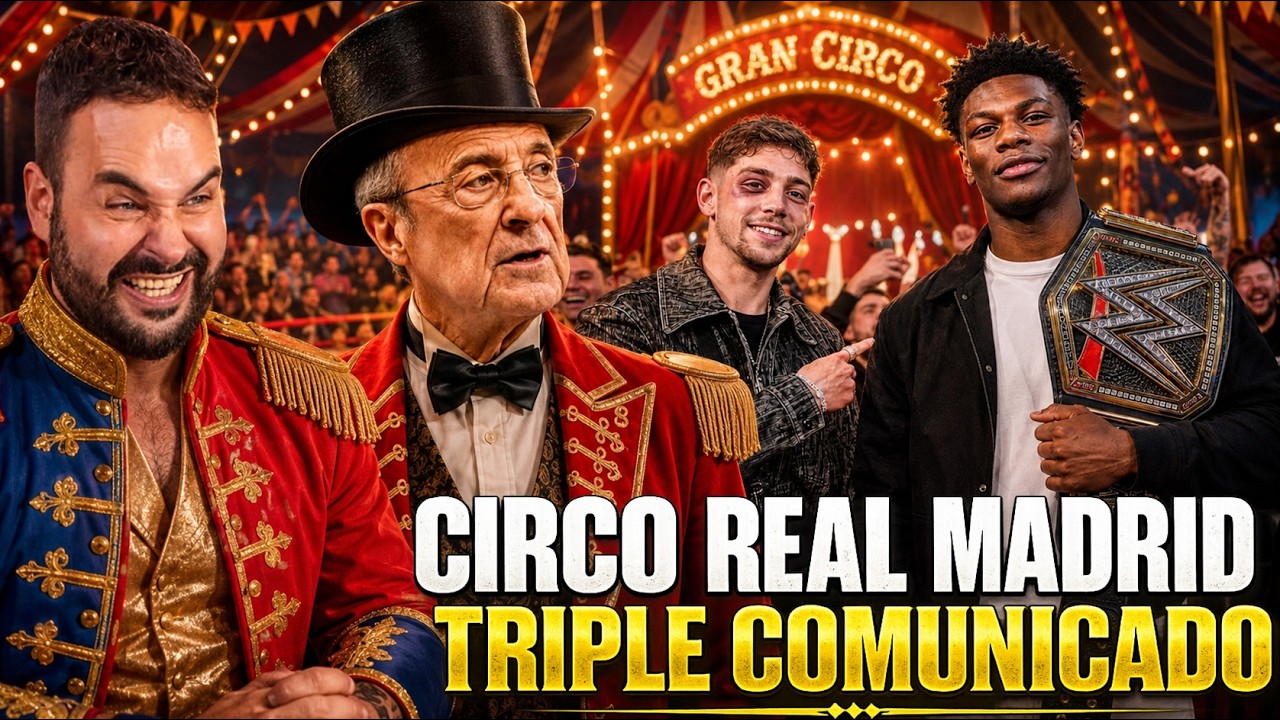 🎪¡CIRCO TOTAL en el REAL MADRID! TRIPLE COMUNICADO del CLUB y FEDE DA la CARA ¿TCHOUAMENÍ lo FILTRÓ?