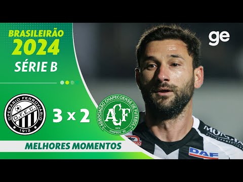 Gols e lances de Operário x Chapecoense