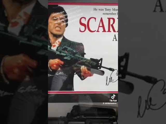 Vídeo relacionado con KUSTOM ART - Póster decorativo de la serie de pósteres de película Scarface con Al Pacino (42 x 30 cm, impresión de arte sobre papel estucado, sin marco)