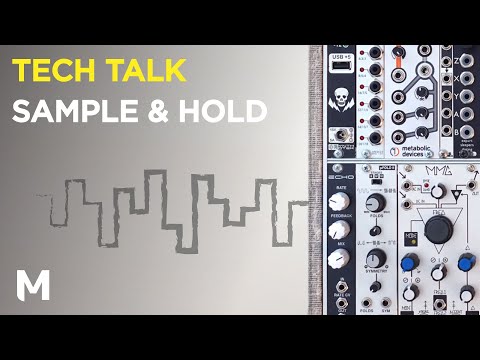 How to use sample & hold in a eurorack modular system - with Doepfer A-148