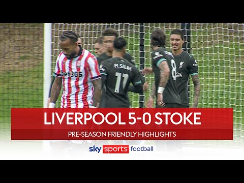 Nunez hat-trick and Wirtz debut! 🔥 | Liverpool 5-0 Stoke | Pre-season friendly