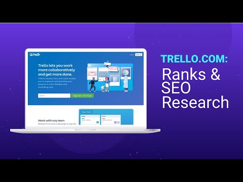 TRELLO.COM 🔎 Website Traffic Stats, SEO Rank Research | All TRELLO.COM Backlink Data