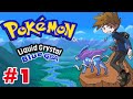 Pokemon Liquid Crystal Blue GBA 1 กรีนออกเดินทางในภูมิภา