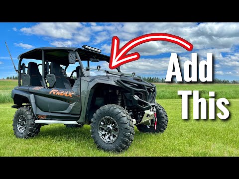 Yamaha RMAX 1000 Accessories | What I Added & How it Works