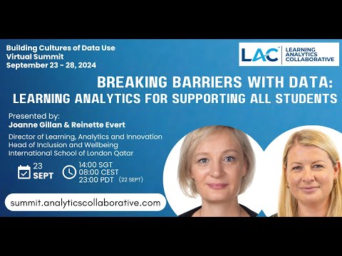 Breaking Barriers with Data | Joanne Gillan and Reinette Evert