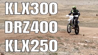 Download lagu Best do it all dirtbike dualsport? What do you think? DRZ400 vs KLX250 vs 2020 KLX300R mp3