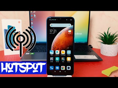 How to Set Up Mobile Hotspot on Xiaomi Redmi 9A  - Create WiFi Hotspot