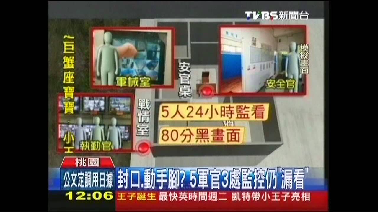 封口、動手腳? 5軍官3處監控仍「漏看」