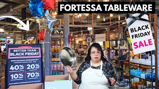 EPIC BLACK FRIDAY KITCHEN STORE SHOPPING SPREE 🛍️ Fortessa Tableware!