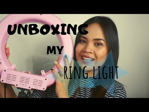 UNBOXING MY RING LIGHT (2019)