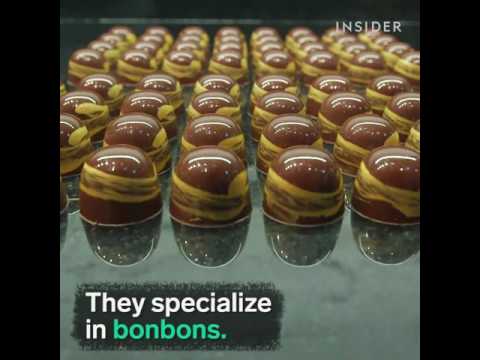 A chocolate shop makes edible art  NYC