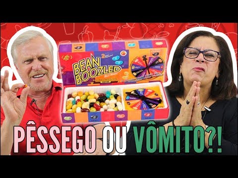 IDOSOS REAGEM A FEIJÕEZINHOS DE TODOS OS SABORES - DESAFIO JELLY BELLY BEAN BOOZLED