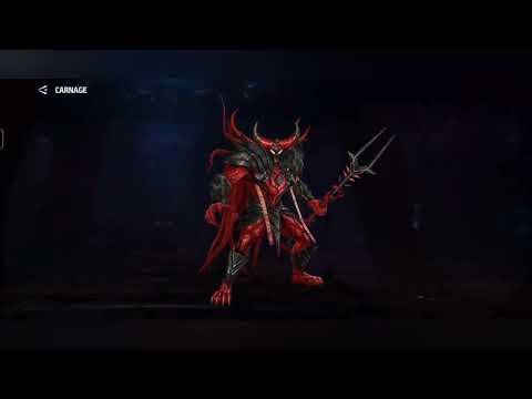 Marvel future fight Carnage new uniform skill review (@SAYAN Gaming)