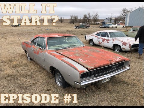 1968 Dodge Charger Abandoned Since 1990! Will It Run?