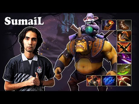 SumaiL - Alchemist Safelane vs Ame Batrider, Nightfall Faceless Void | Dota 2 7.30b Gameplay