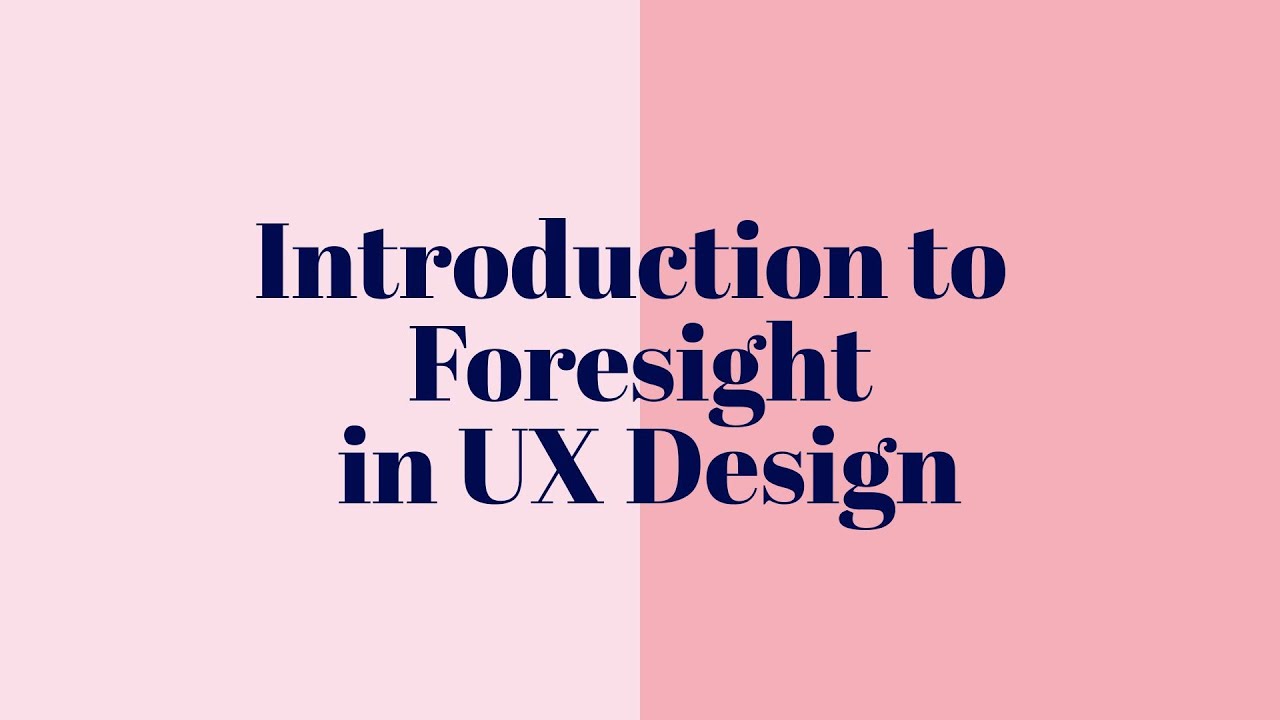 Exploring Foresight in E-Commerce UX Design