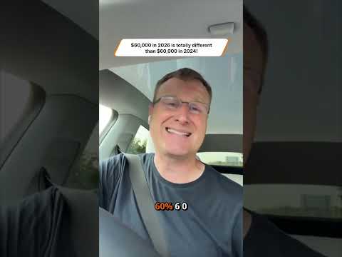 $60,000 in 2026 is totally different than $60,000 in 2024!