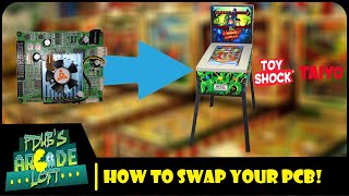 Toy Shock Pinball - How to replace your PCB Board!