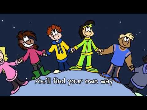 "Only One You" by Danny Weinkauf (feat. Tina Kenny Jones) lyric video - Songs for Children