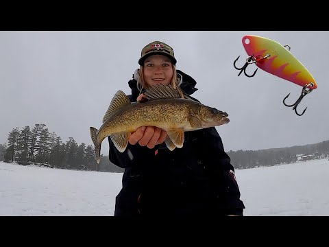 Watch Evening Walleye - 1hr to Fish! (Ski-doo update) Video on