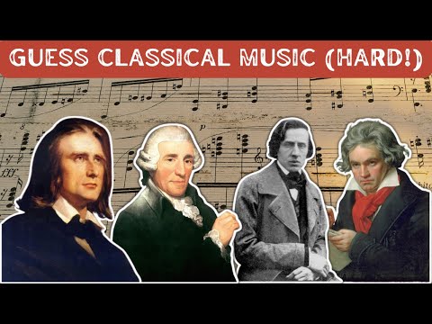 Guess Classical Music But it Gets HARDER (with score)