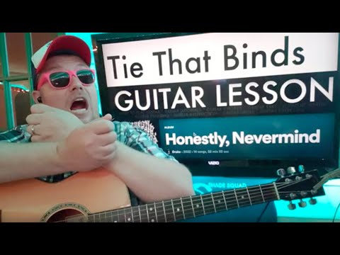 How To Play Tie That Binds - Drake Guitar Tutorial (Beginner Lesson!)