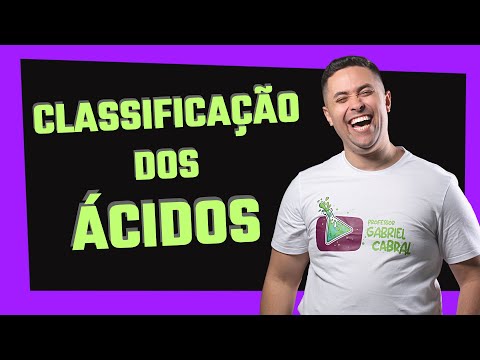 🧪 CLASSIFICAÇÃO DOS ÁCIDOS - COMPLETO