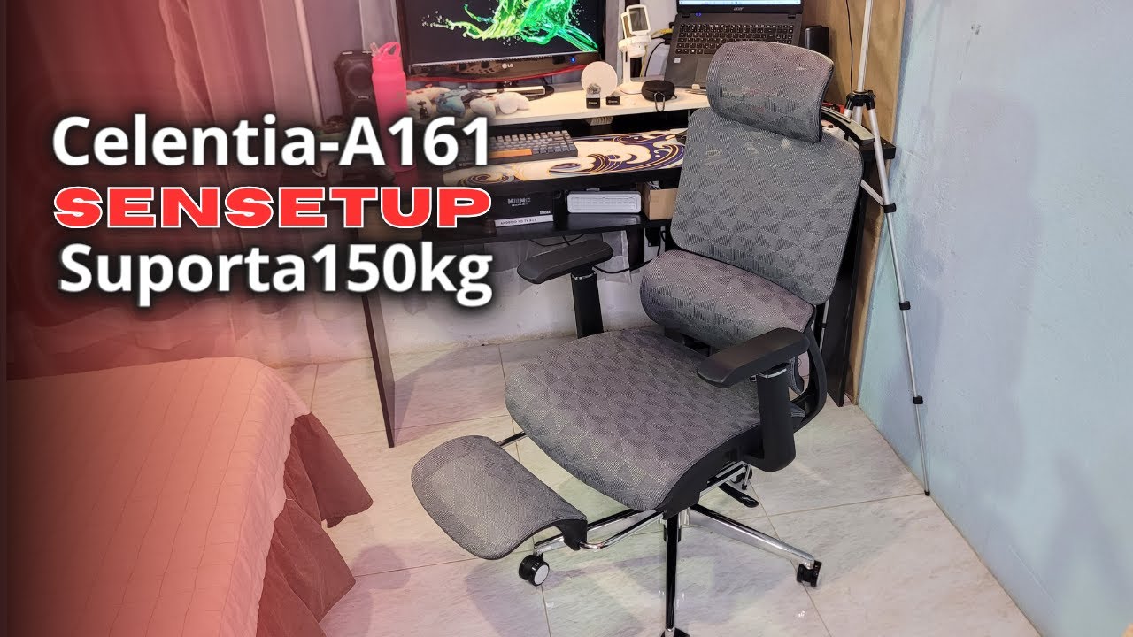 Ergonomic Mesh Chair SENSETUP Celentia-A161 (UNBOXING)
