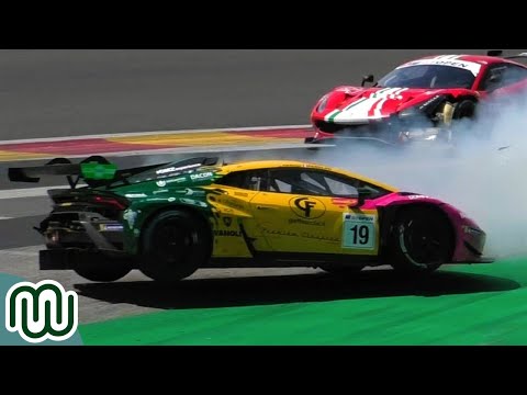 International GT Open 2023: Crash, Spins & Raidillon Action at Spa-Francorchamps