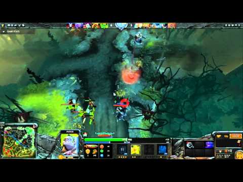 Dota 2  Chen and Pudge combo hook