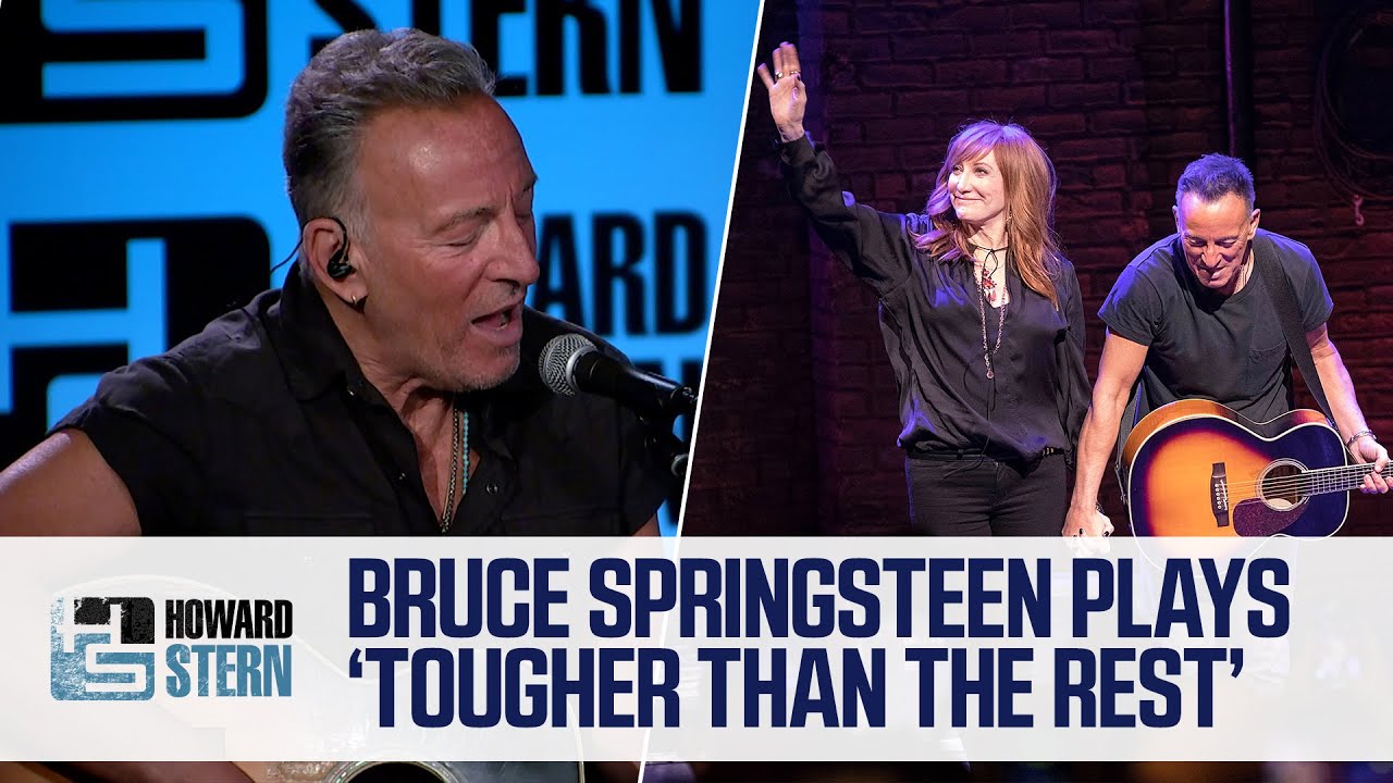 Bruce Springsteen Plays â€œTougher Than the Restâ€ and Talks His Longtime Marriage to Patti Scialfa - YouTube