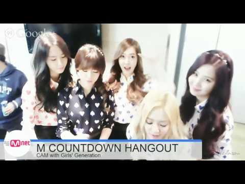 [HD] 140306 SNSD @ MNet Back Stage Cam