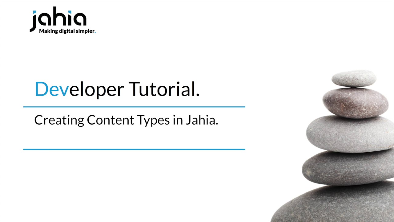 Create Content Types for an Existing HTML Template in Jahia (2 of 3)