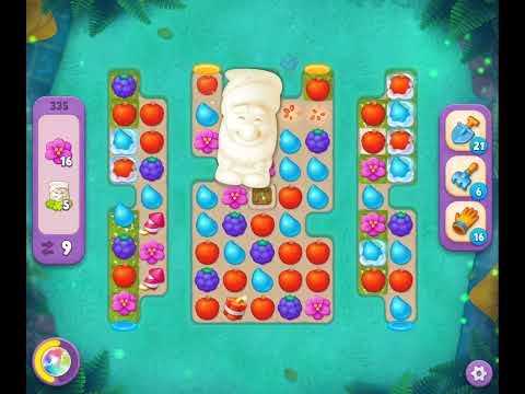 Gardenscapes Level 335 Completed