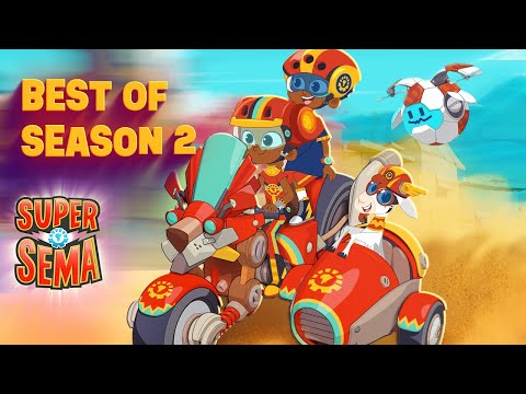 BEST OF SEASON 2 ⚡ Super Sema | Cartoons for Kids