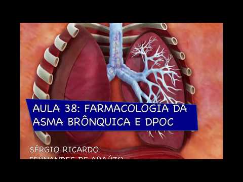 Curso de Farmacologia: Aula 38 -  Farmacologia da asma e DPOC (1a  parte)
