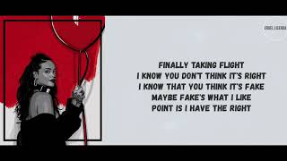 Rihanna - Same Ol' Mistakes (Lyrics)