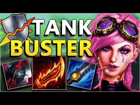 1400+ TRUE DAMAGE IN 3 SECONDS?? - New Tank Buster Vi Build!