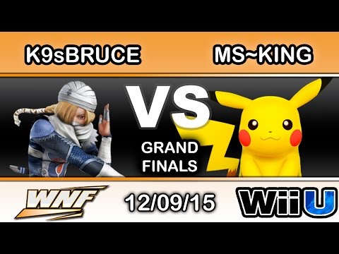WNF S4E8 – DP | K9sBruce (Sheik) Vs. MS~King (Pikachu) Grand Finals - Smash Wii U