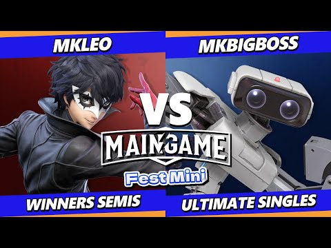 MainGame Fest Mini Top 8 - MkLeo (Joker) Vs. MKBigBoss (ROB) Smash Ultimate - SSBU