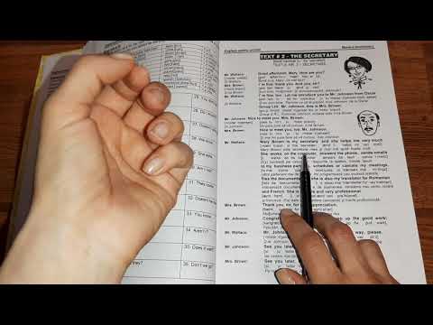 Lecţia # 039 - Text # 2: "The Secretary" 👩‍💼 din manualul care te scapă de meditații (EPO)
