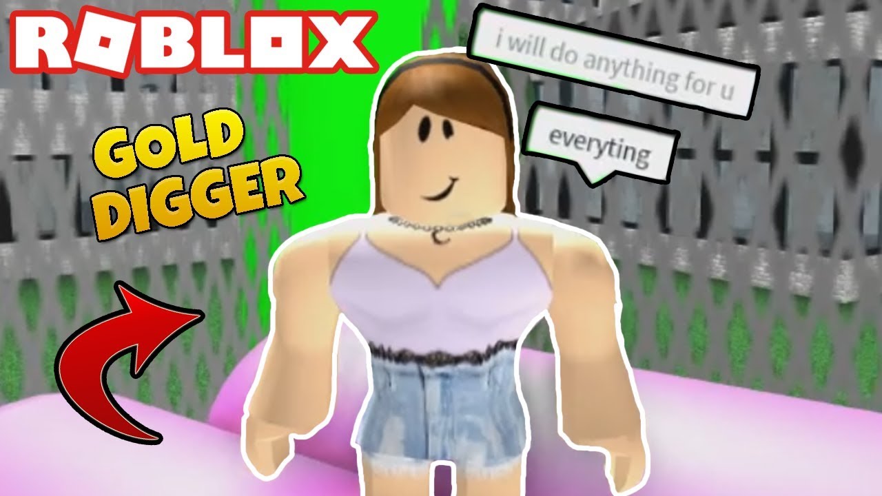 EXPOSING GOLD DIGGERS! Roblox Social Experiment