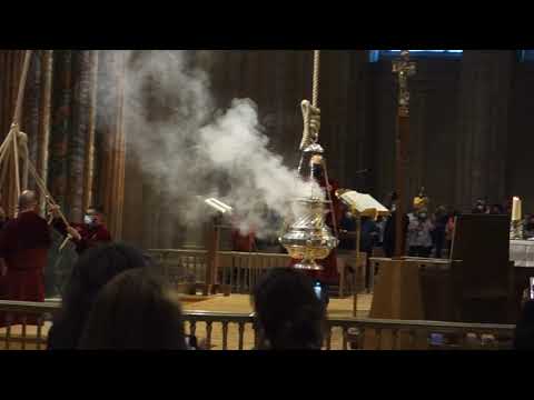 Botafumeiro at Santiago de Compostella Cathedral