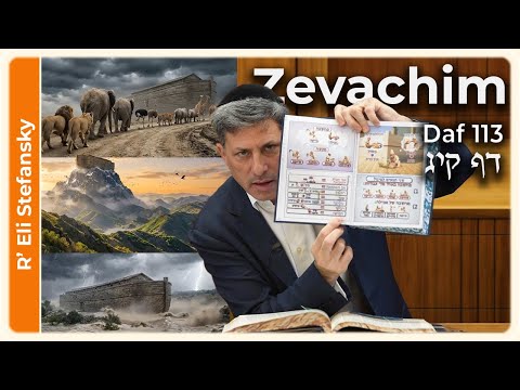 Daf Yomi Zevachim Daf 113 by R' Eli Stefansky