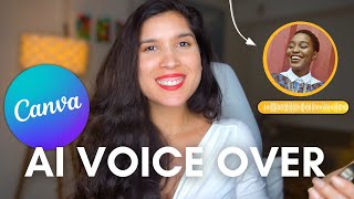 Canva AI Voice Over - the best AI tool for your presentations