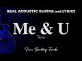Me & U - Tems (Acoustic Karaoke)