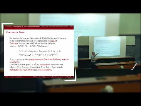 Colloquium MathAlp 2018 - Christian Gérard