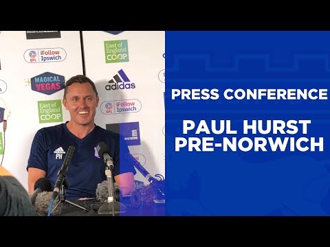 PRESS CONFERENCE | Paul Hurst pre-Norwich